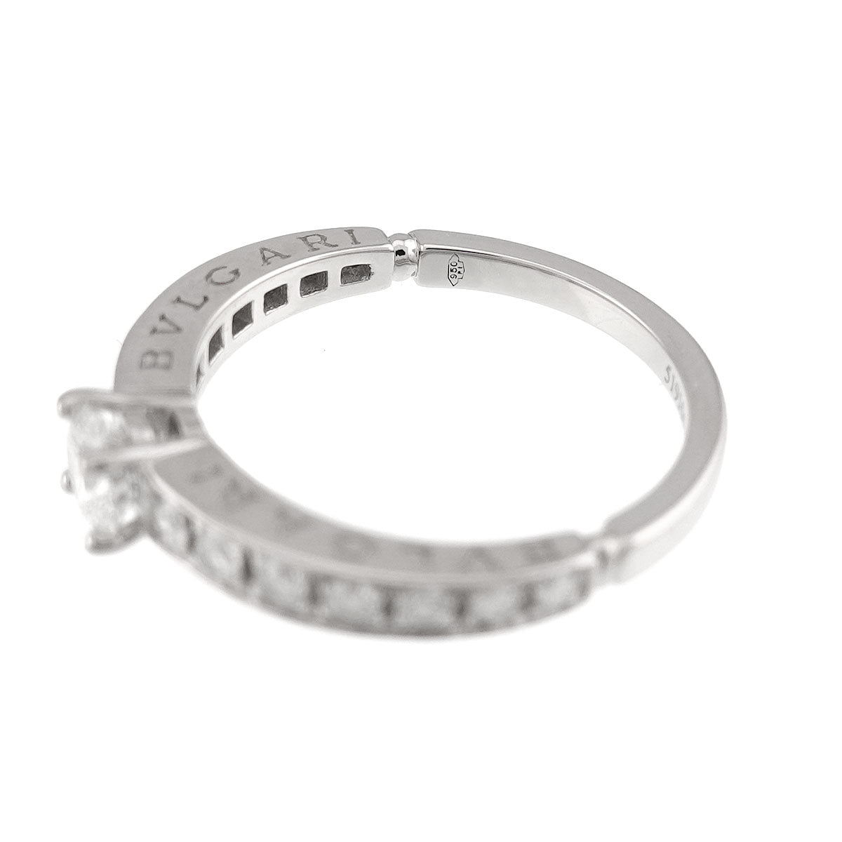Diamond Ring Platinum size5.5-5.75(US)