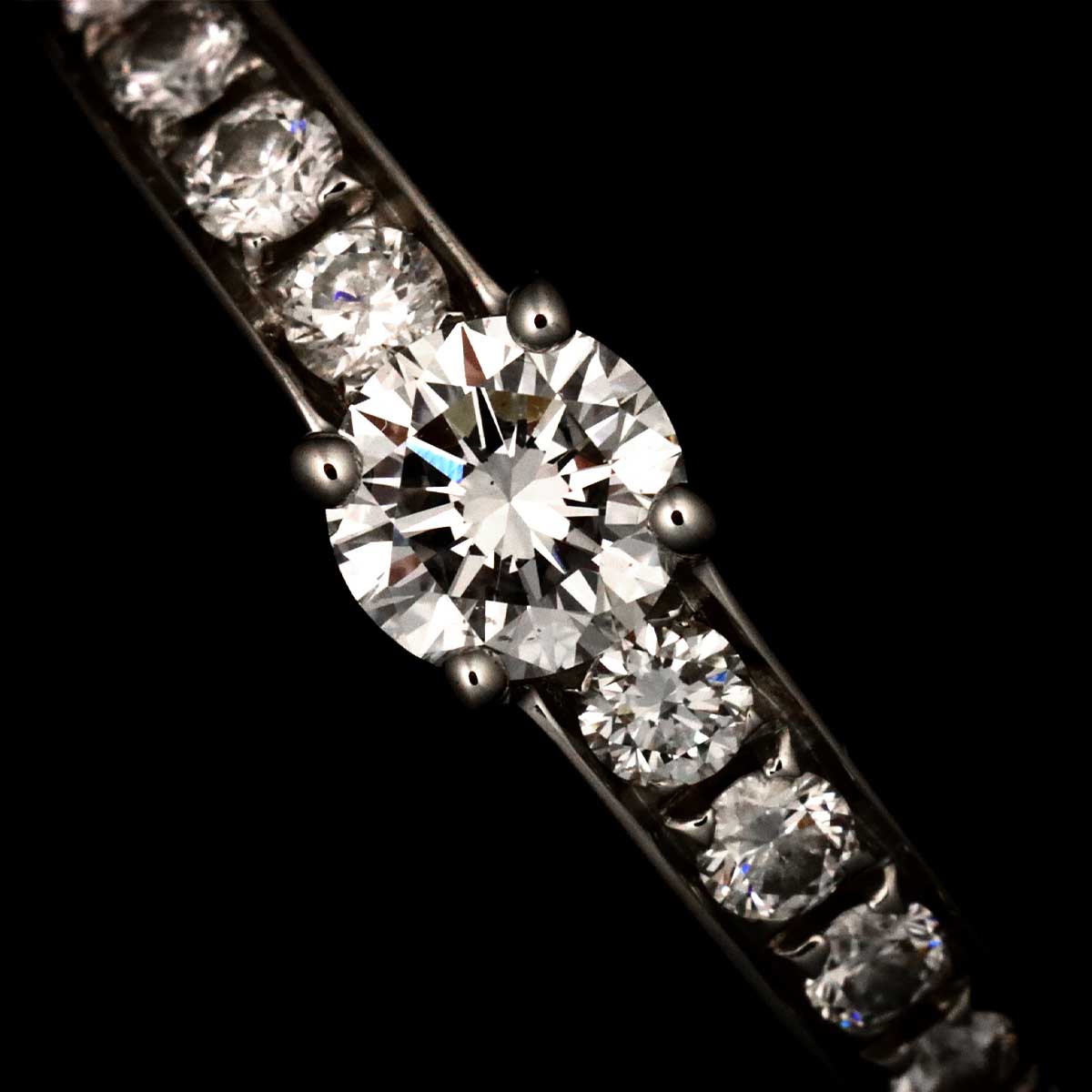 Diamond Ring Platinum size5.5-5.75(US)