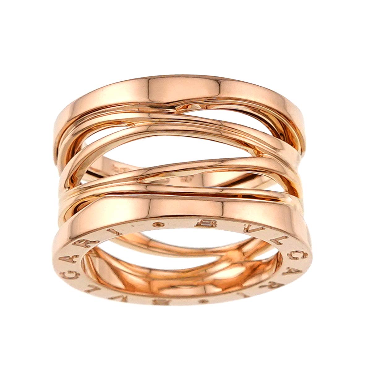 B-zero1 Legend Ring 18K PG Pink Gold 750 size52 5.5-5.75(US)