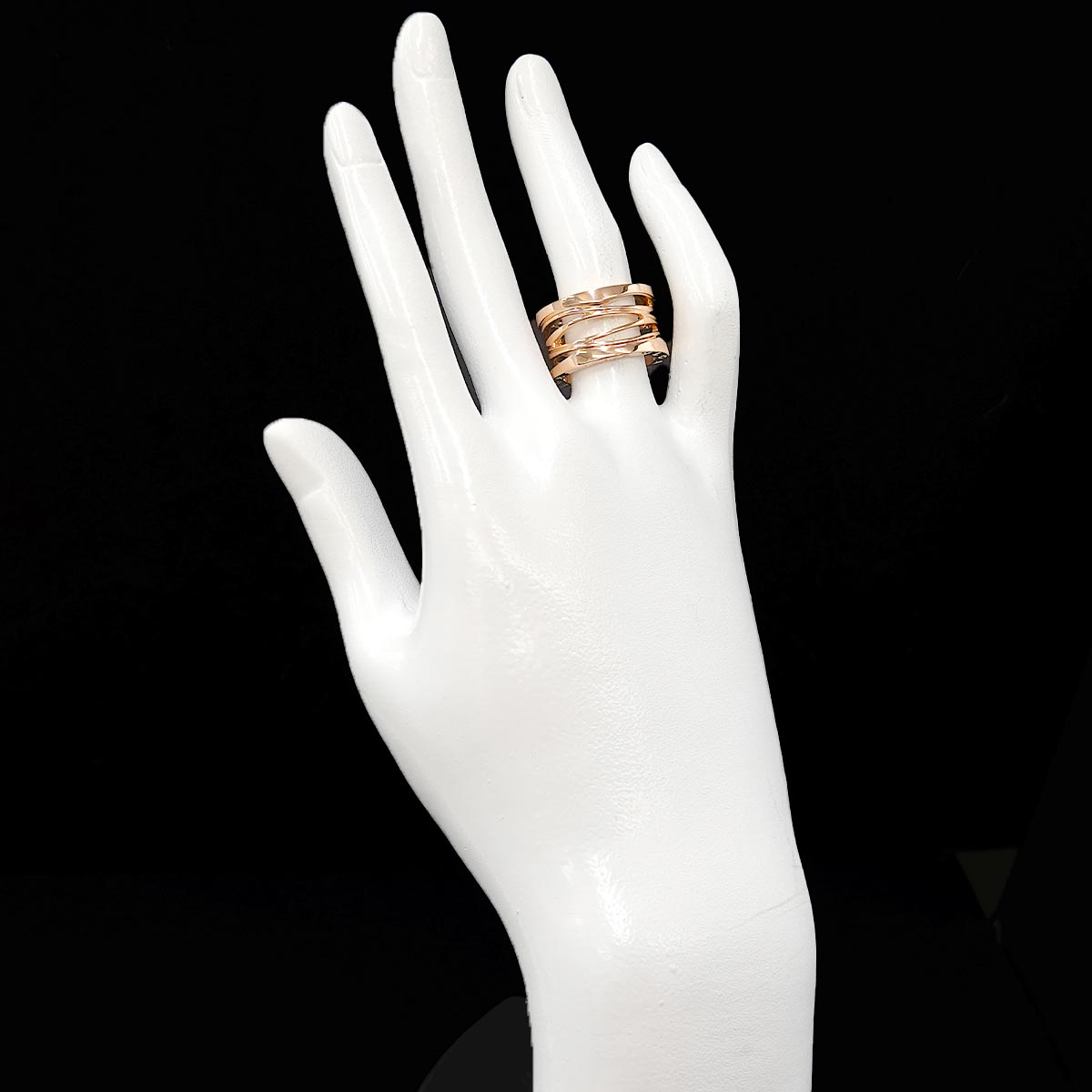 B-zero1 Legend Ring 18K PG Pink Gold 750 size52 5.5-5.75(US)