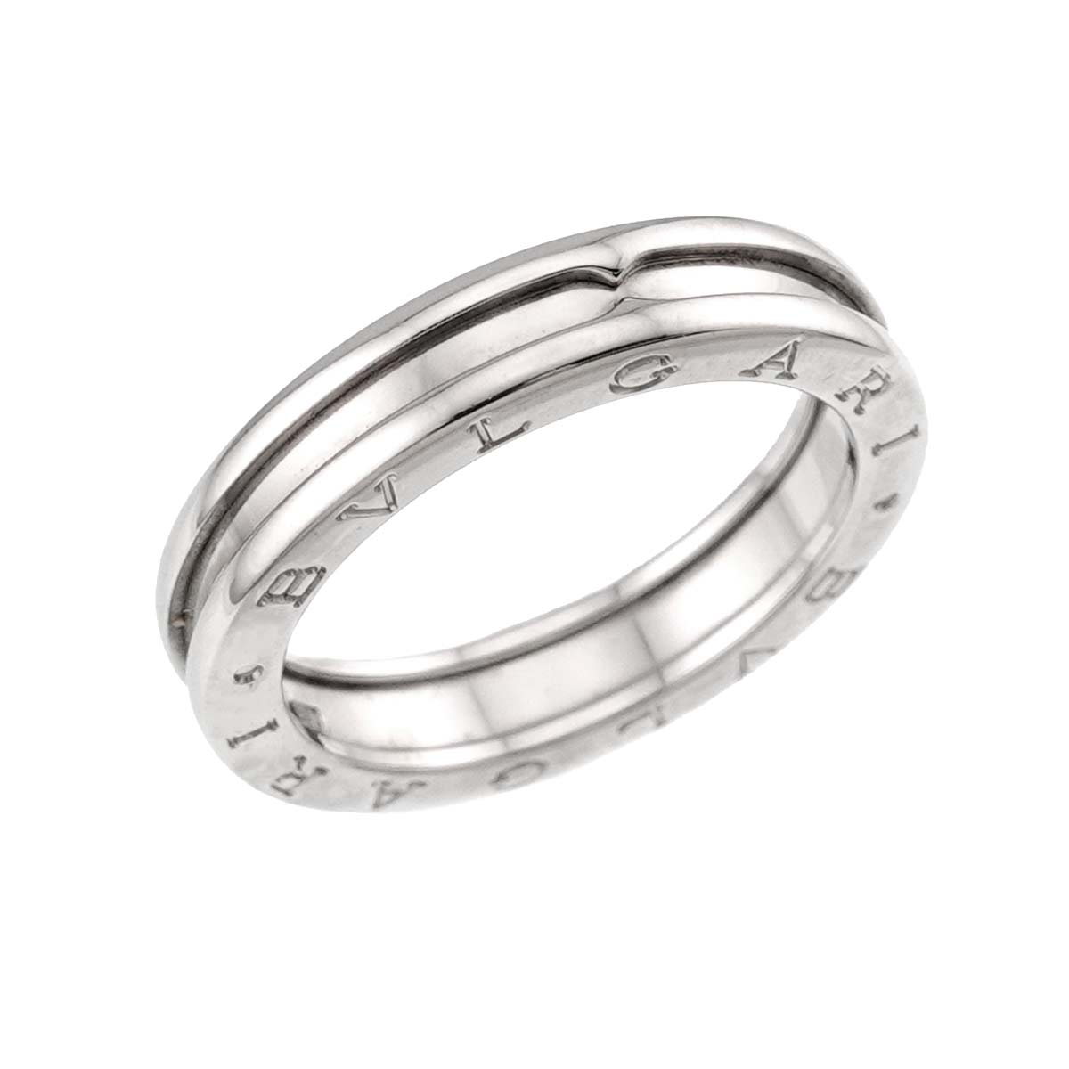 B-ZERO1 1 BAND Ring 18K White Gold 750 Size62 9.5-9.75(US)