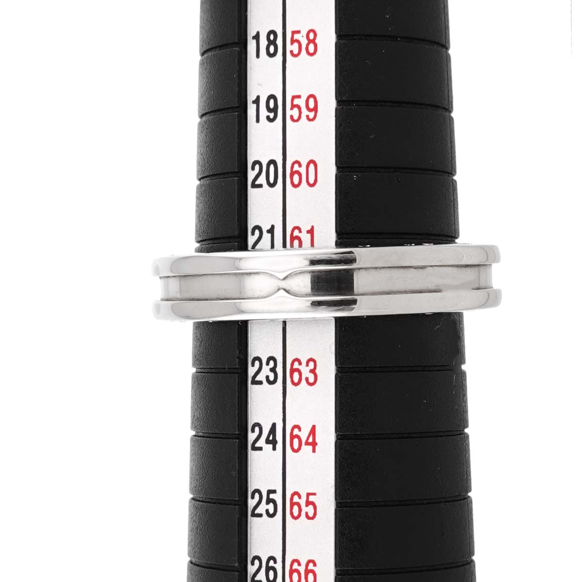 B-ZERO1 1 BAND Ring 18K White Gold 750 Size62 9.5-9.75(US)