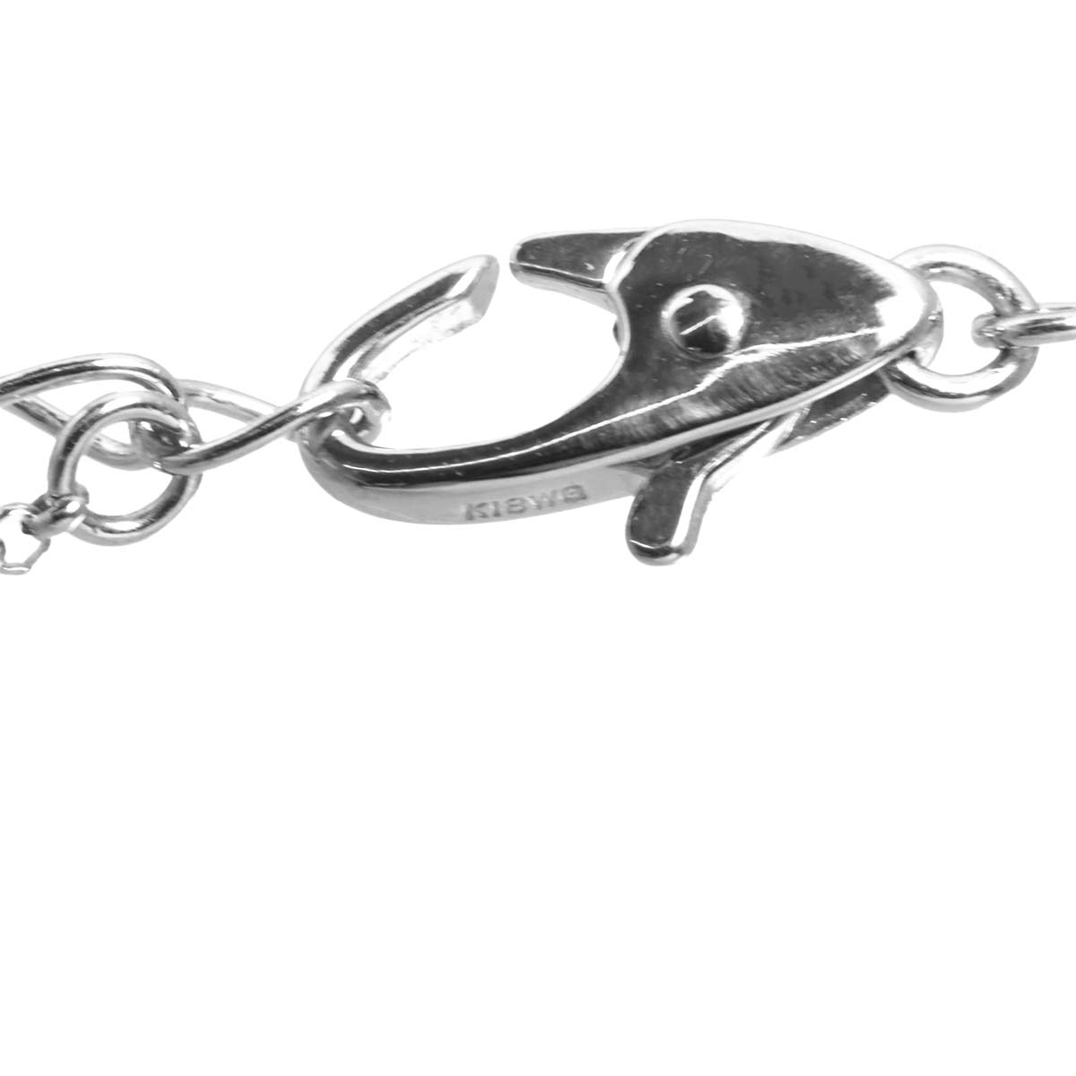 Sapphire Necklace 18K White Gold 750