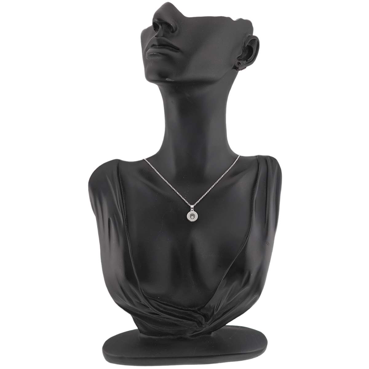 Happy Diamond Necklace 18K White Gold 750