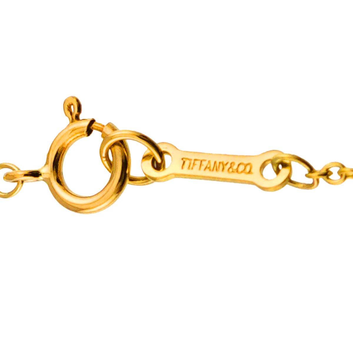 Bean Necklace 18K Yellow Gold 750
