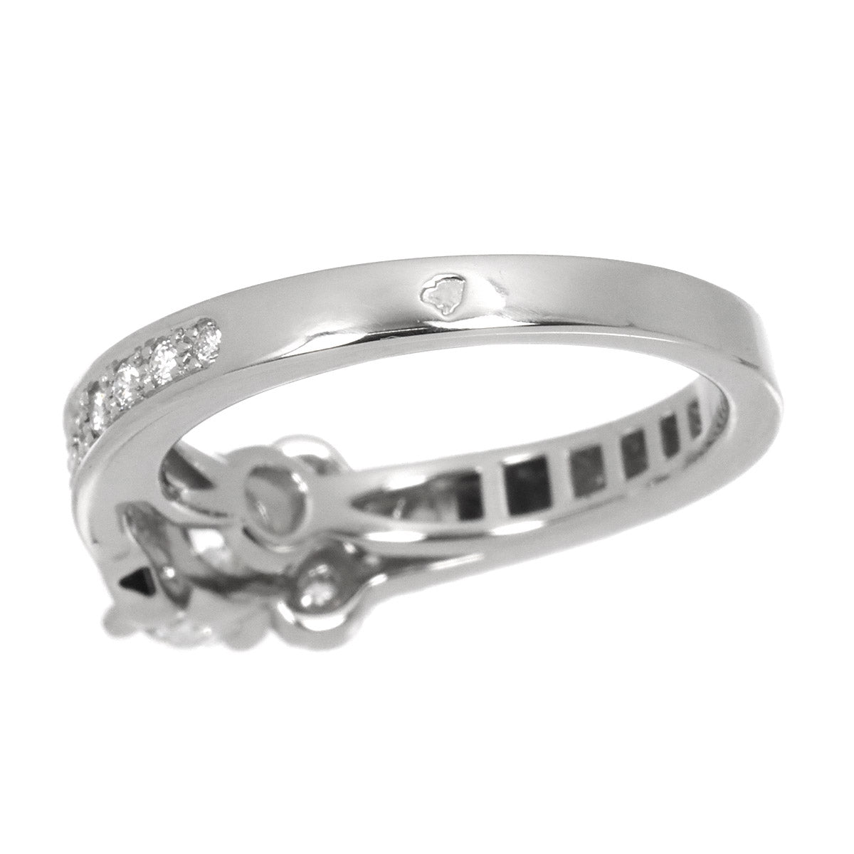 Ballerine Diamond 0.76ct E/VS1/3EX Ring Pt Size51 5.5-5.75(US)