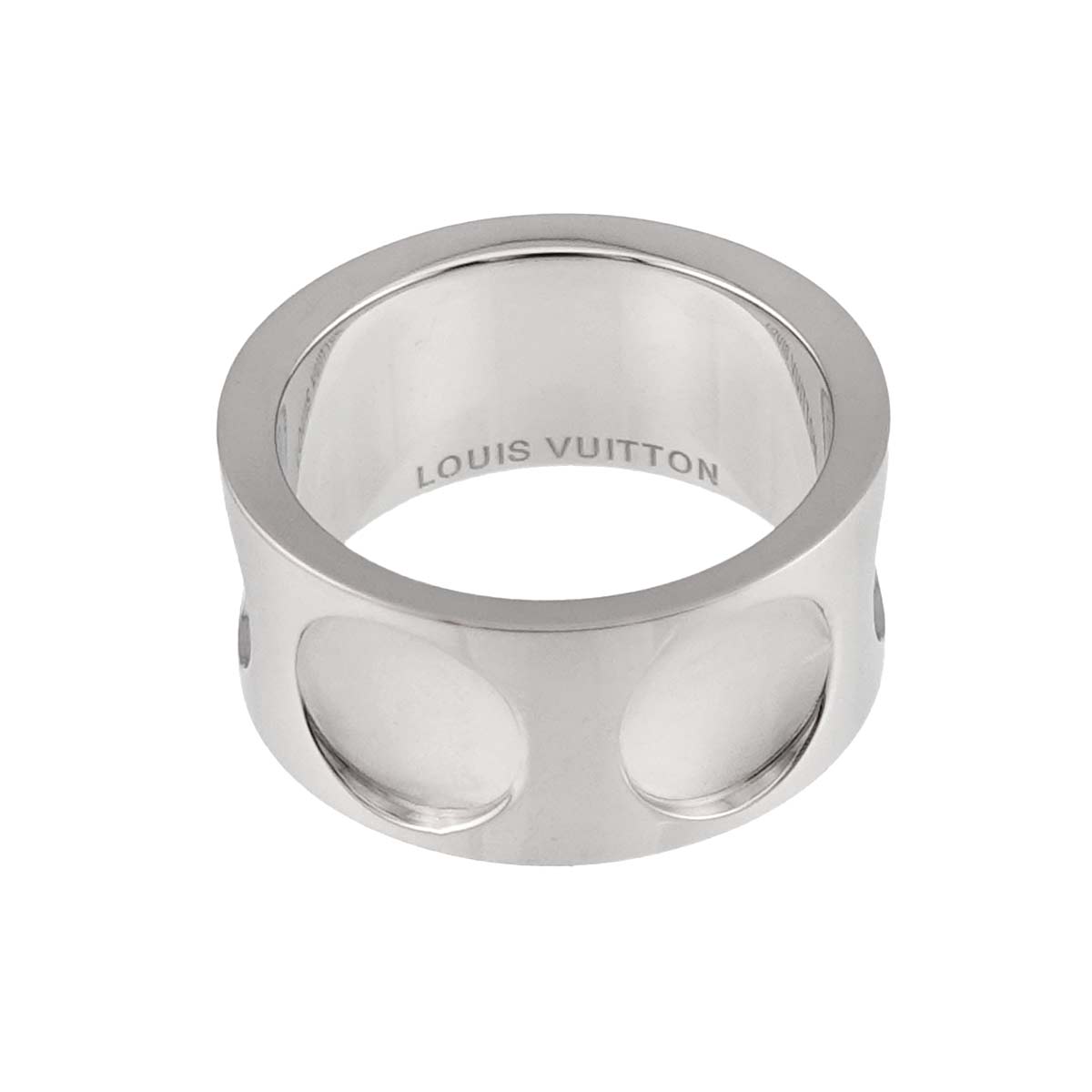 Petit Bague Empreinte Ring 18K WG 750 size53 6.25-6.5(US)
