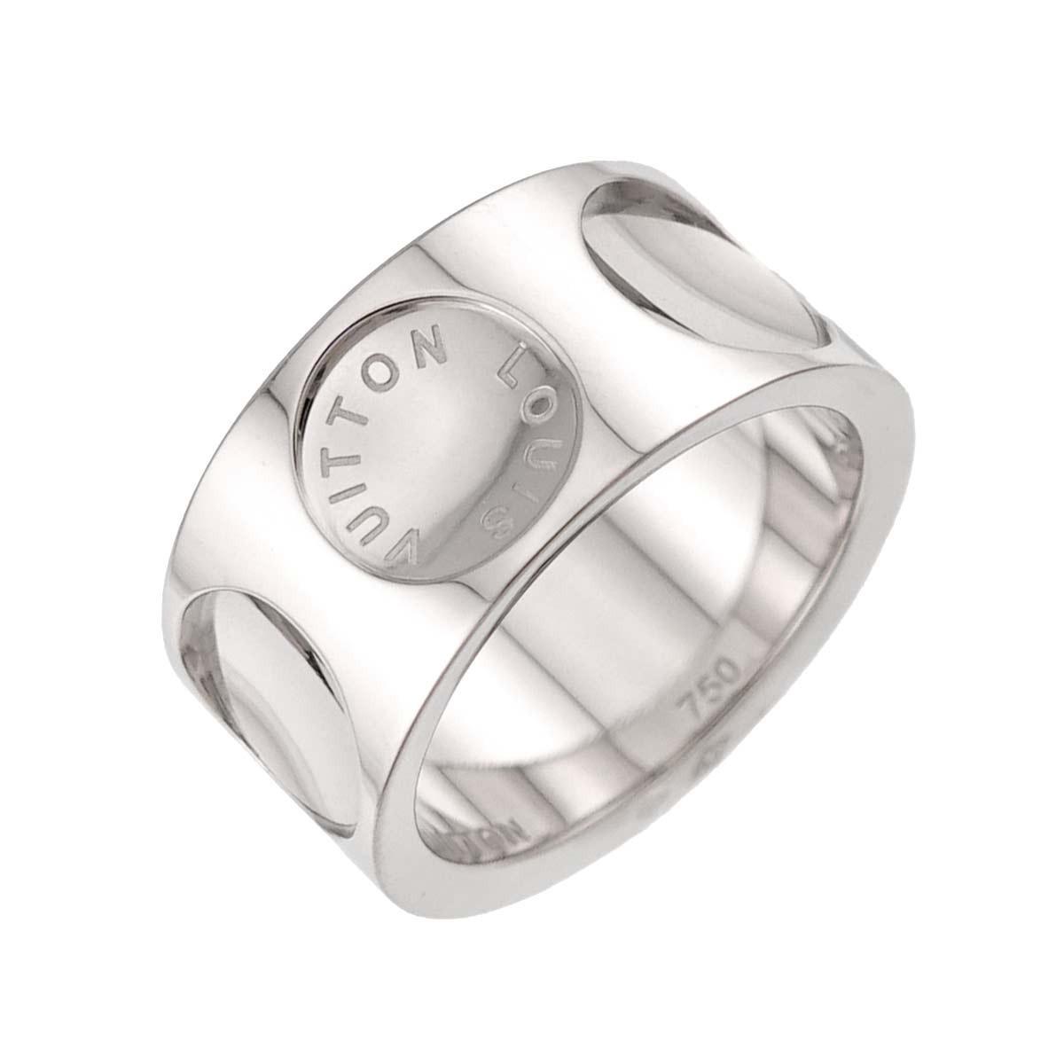 Petit Bague Empreinte Ring 18K WG 750 size53 6.25-6.5(US)