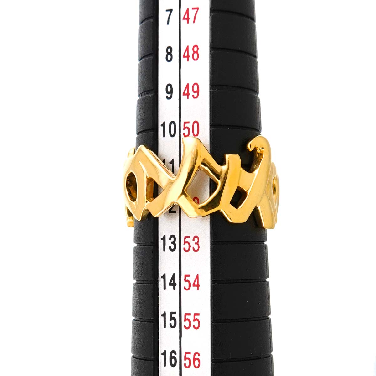 Love Kiss Ring 18K Yellow Gold 750 Size5.5-5.75(US)