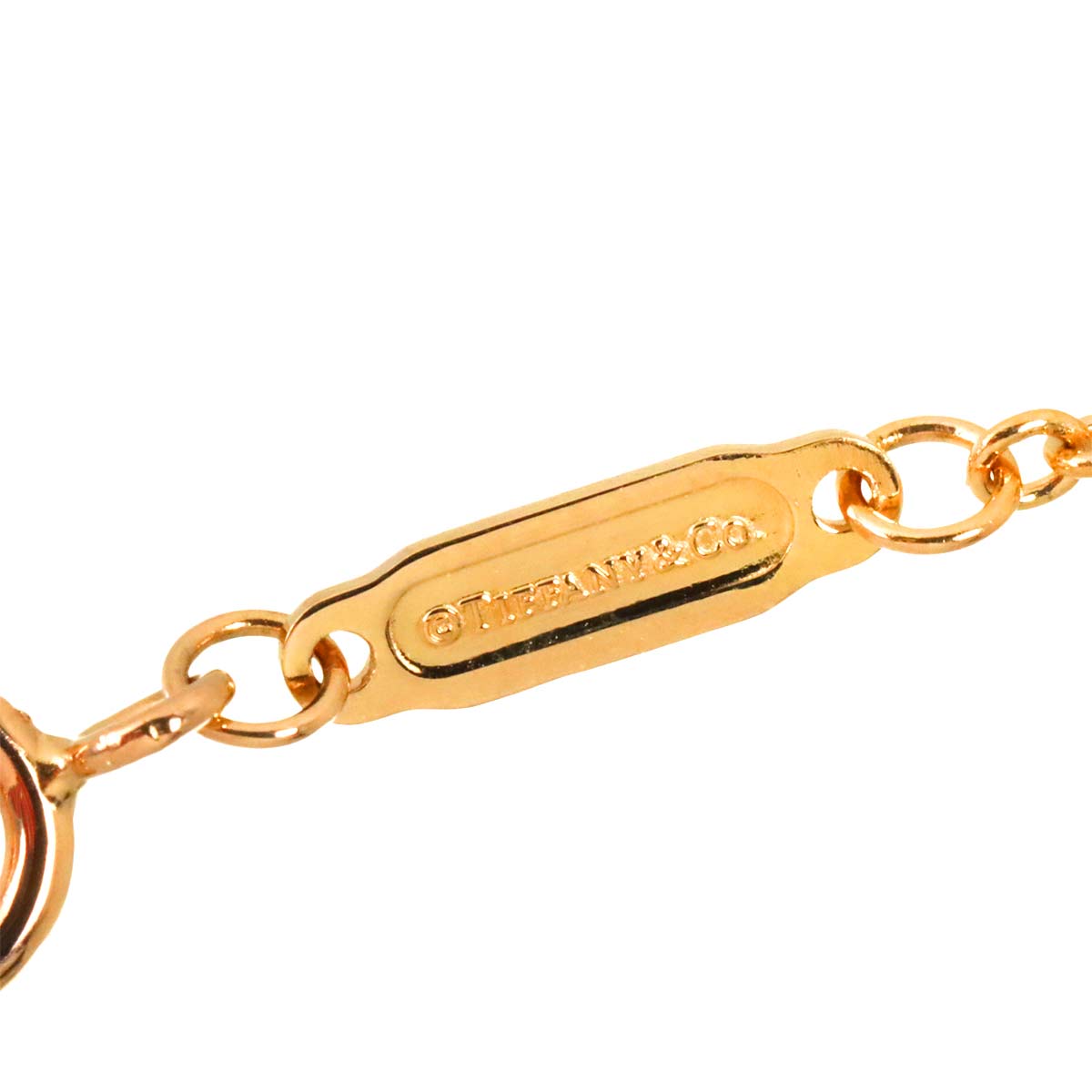 Knot Diamond 0.25ct Necklace 18K Pink Gold 750
