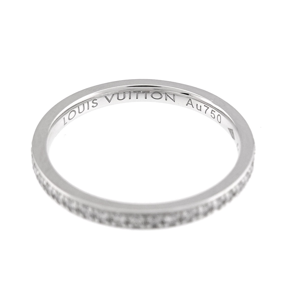 Alliance Diamond Ring 18K WG size50 5.25(US)