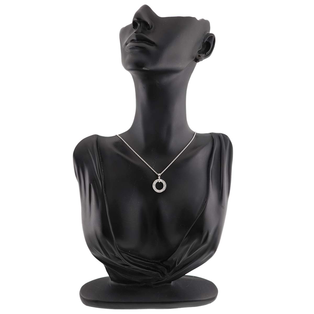 BVLGARI BVLGARI Diamond Necklace 18K White Gold 750