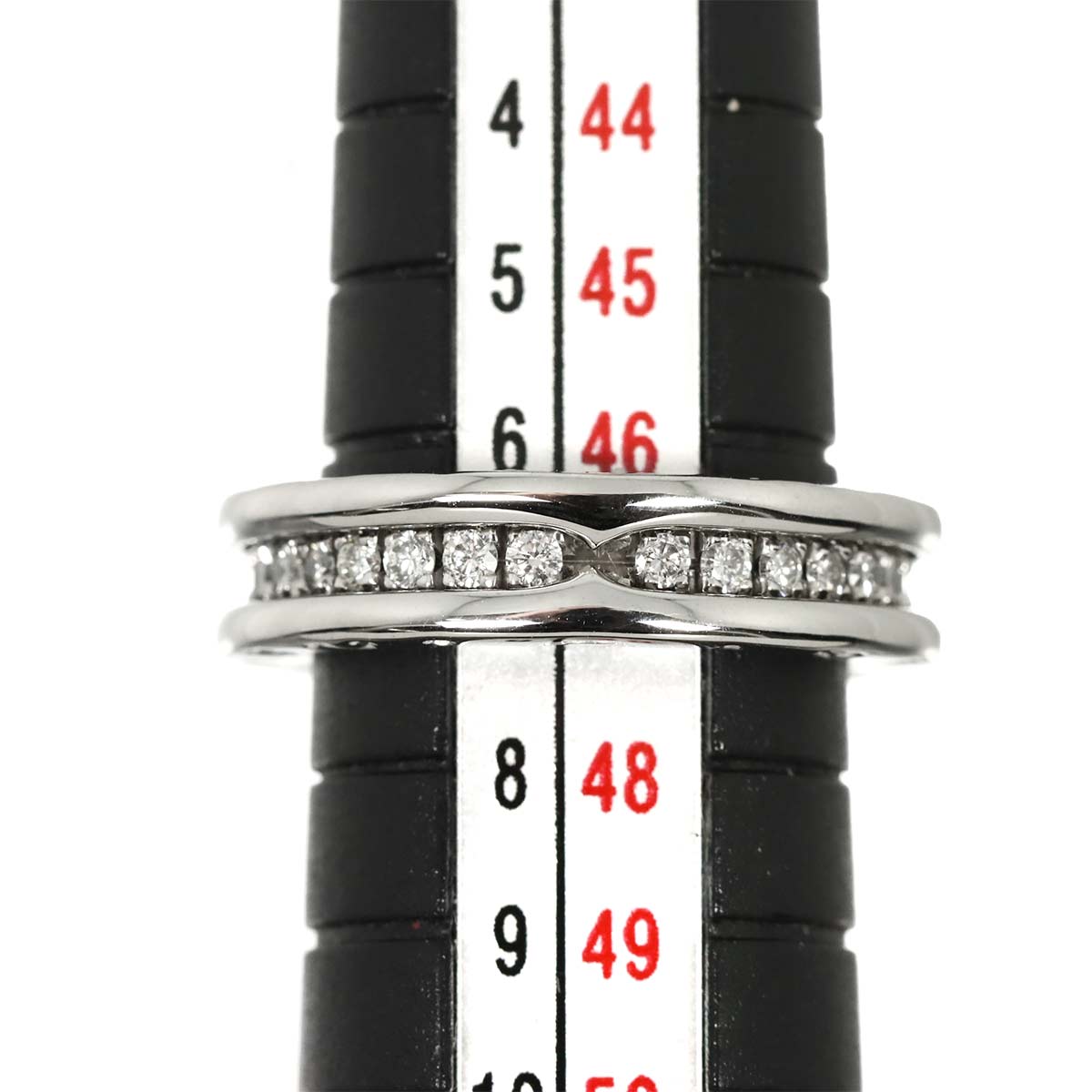 B-zero1 1Band Diamond Ring 18K WG 750 size46 3.75(US)