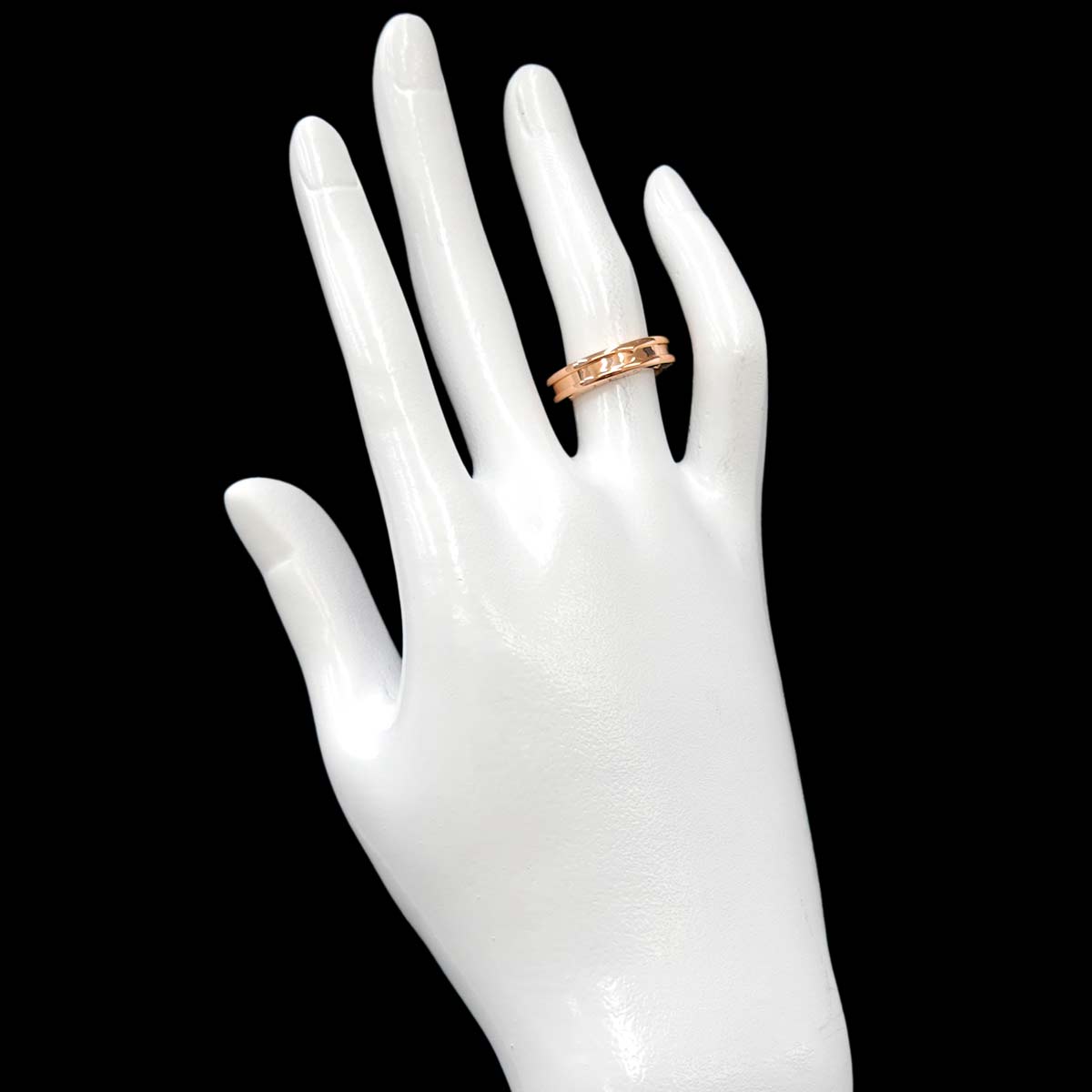 B-ZERO1 1Band Ring 18K Pink Gold 750 Size48 4.5(US)