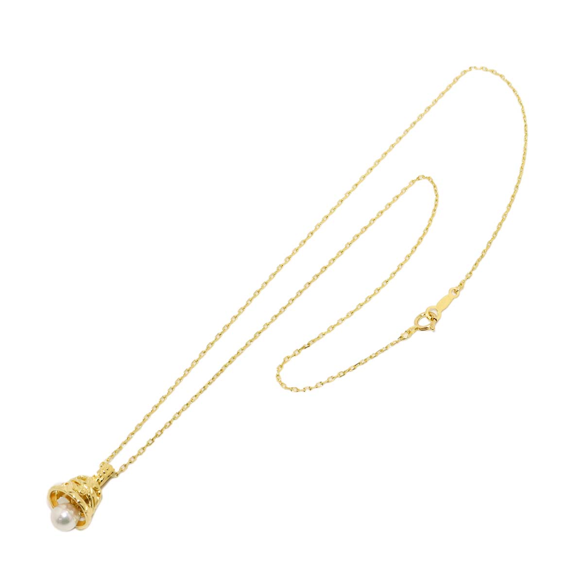 Akoya Pearl 5.5mm Necklace 18K YG 750