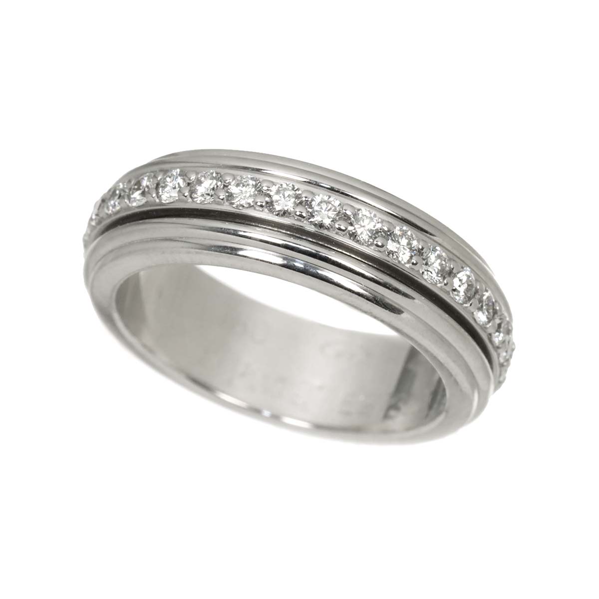 Possession Diamond Ring 18K White Gold 750 size48 4-4.5(US)