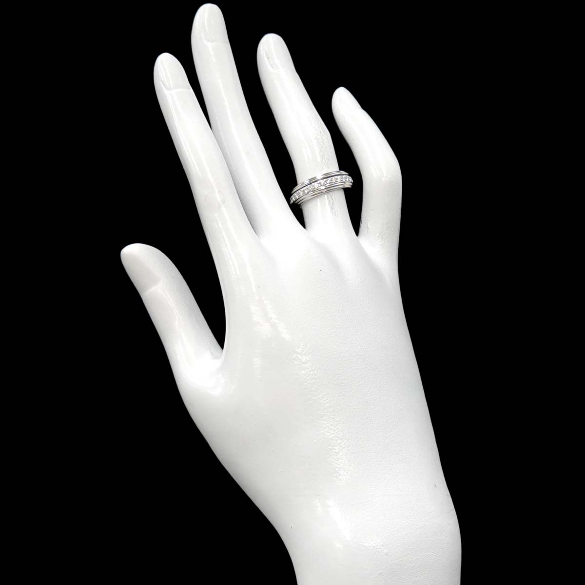 Possession Diamond Ring 18K White Gold 750 size48 4-4.5(US)