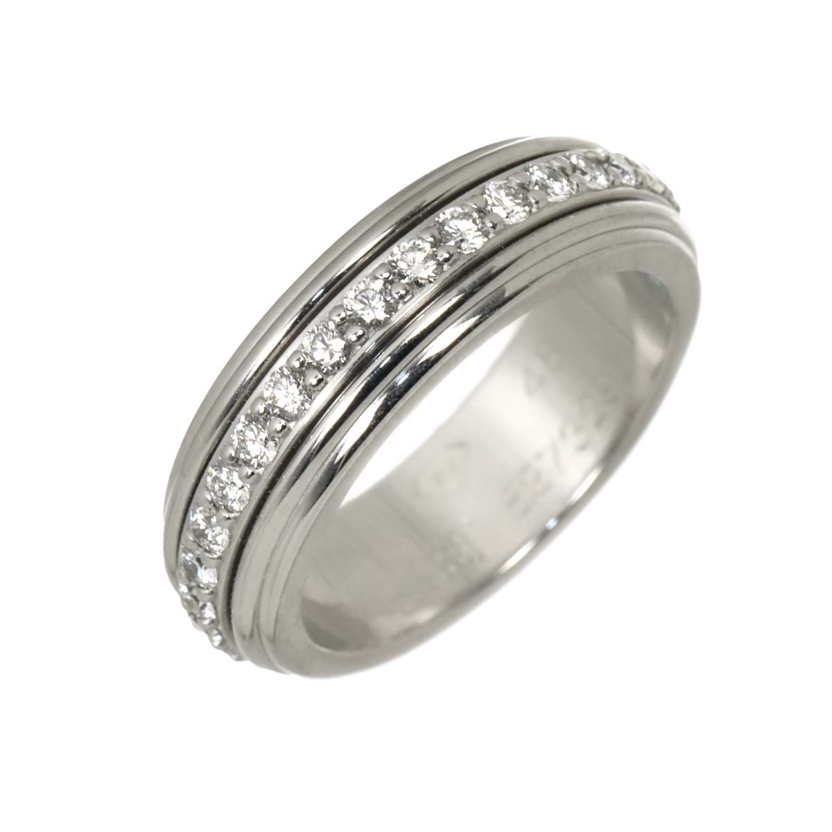 Possession Diamond Ring 18K White Gold 750 size48 4-4.5(US)
