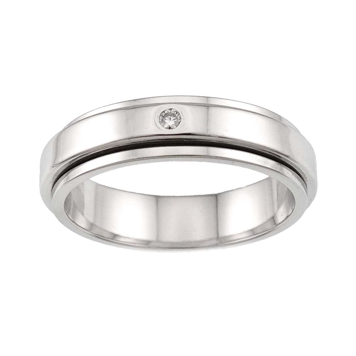 Possession Diamond Ring 18K White Gold 750 size51 5.25-5.5(US)