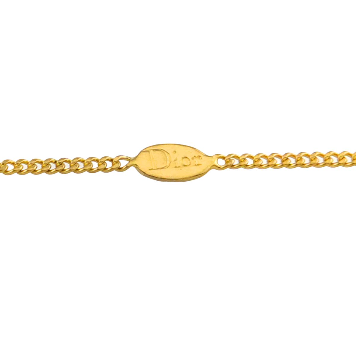 Diamond Necklace 18K Yellow Gold 750