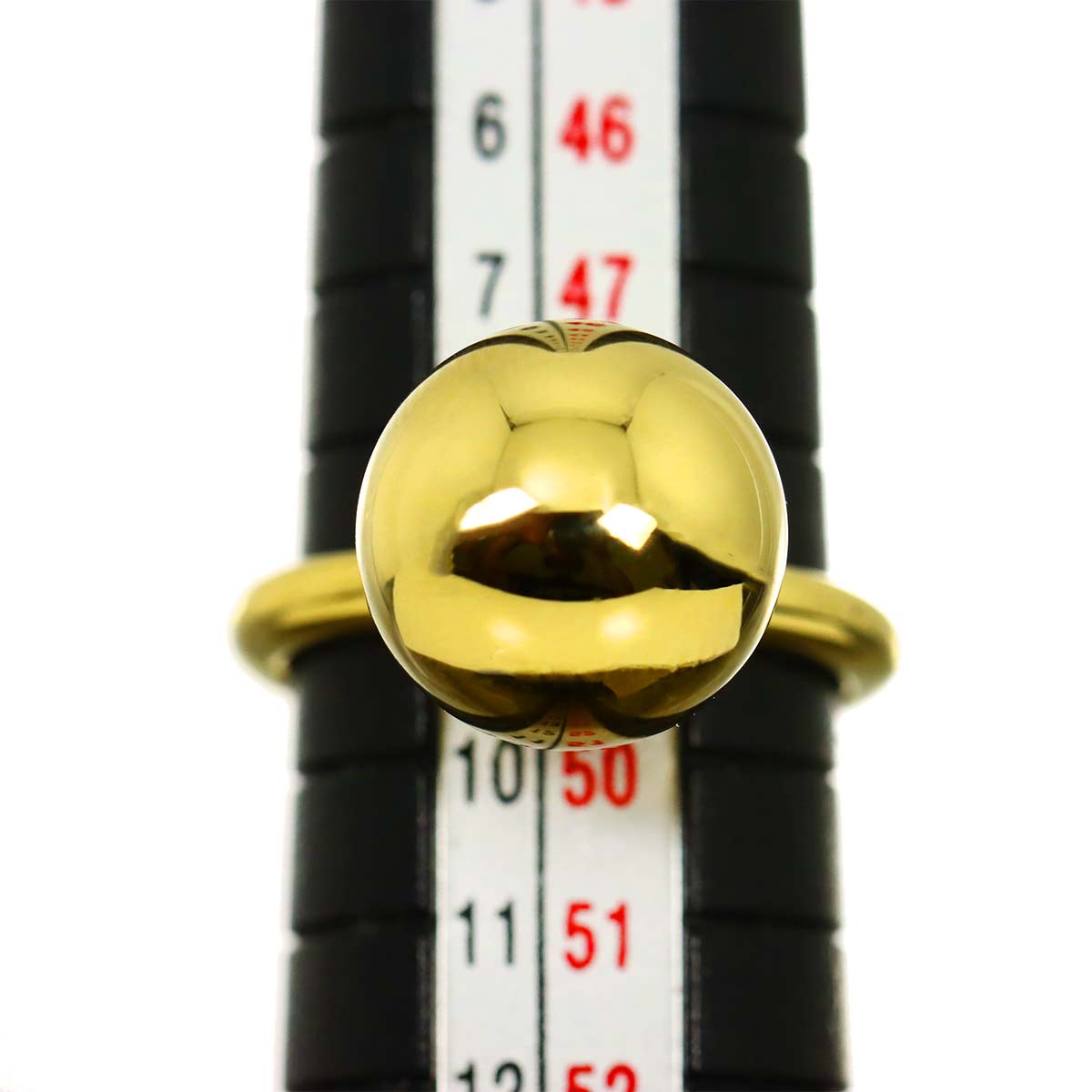 HardWear ball Ring 18K Yellow Gold 750 Size 4.75-5(US)