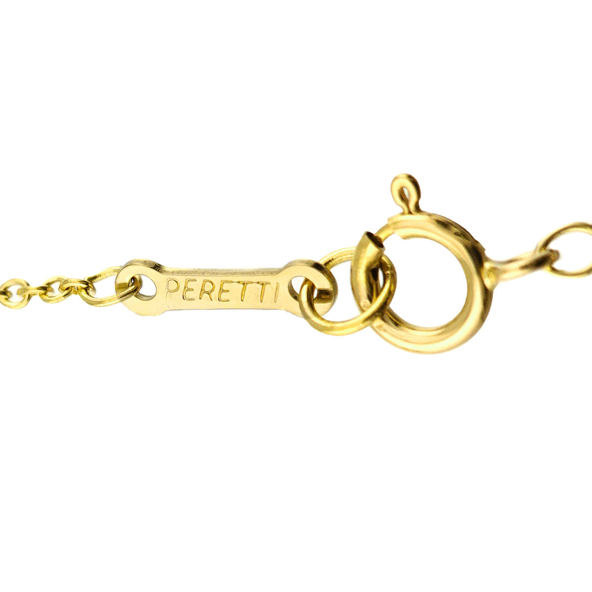 Open Heart Necklace 18K Yellow Gold 750