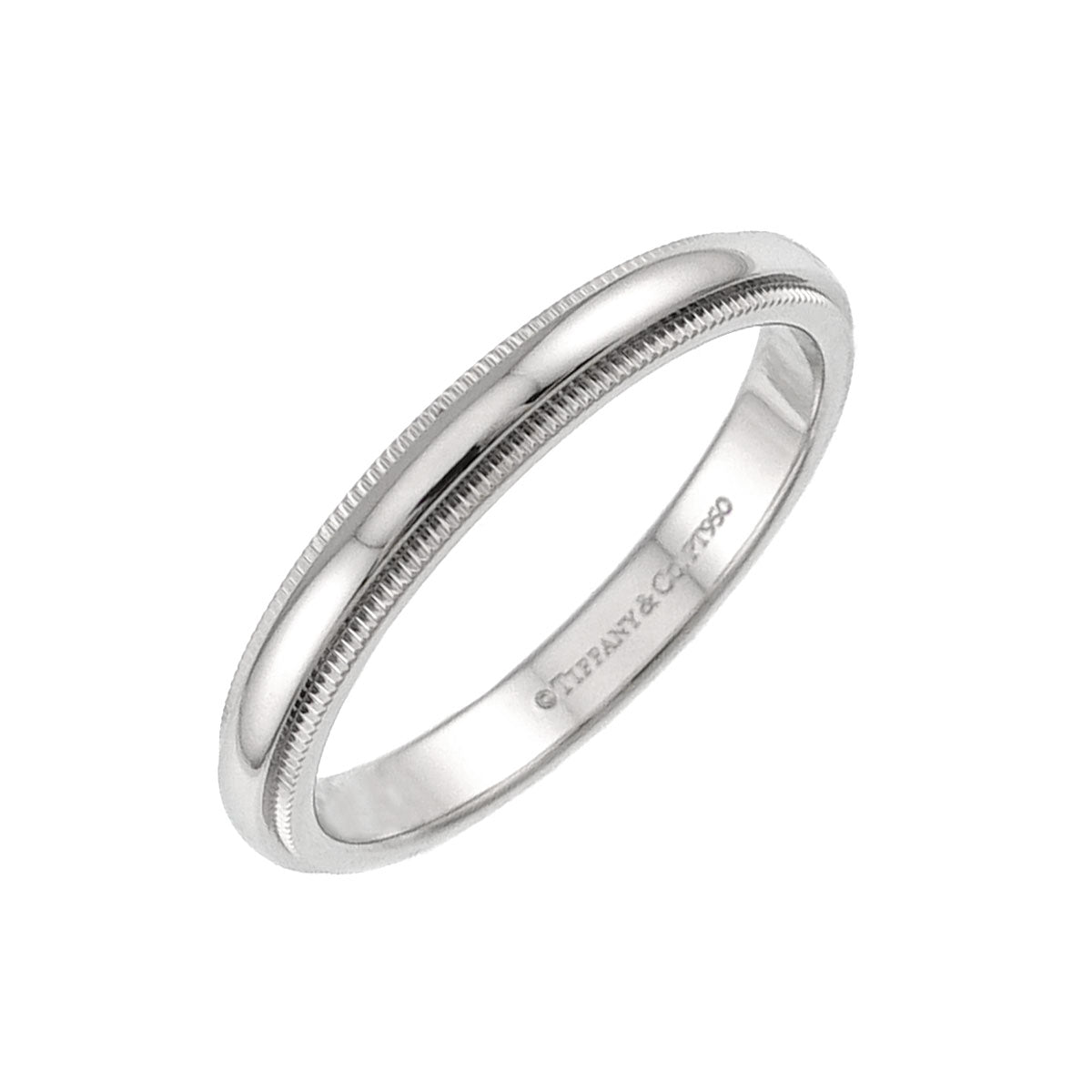 Milgrain Ring Platinum Size9.5(US)