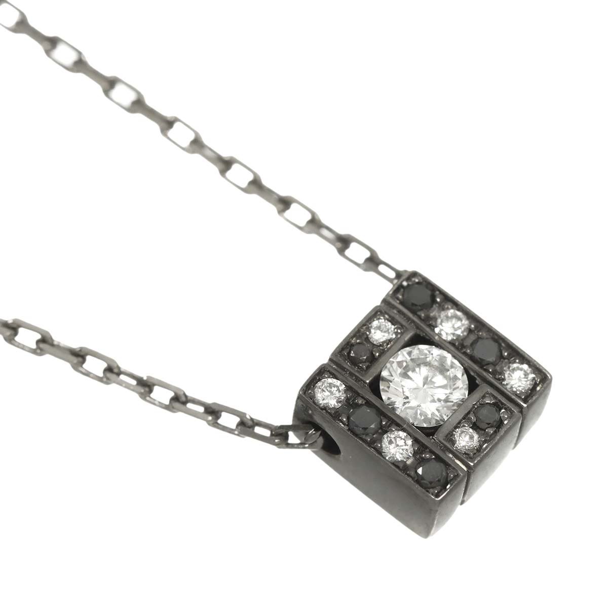 Belle Epoque Diamond Necklace 18K White Gold 750