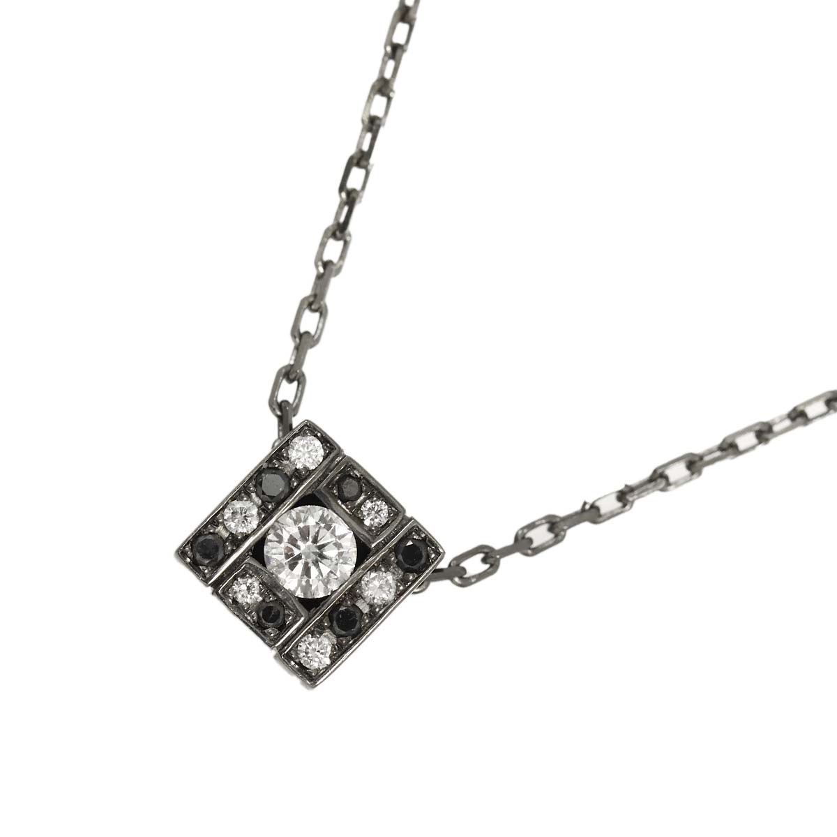 Belle Epoque Diamond Necklace 18K White Gold 750