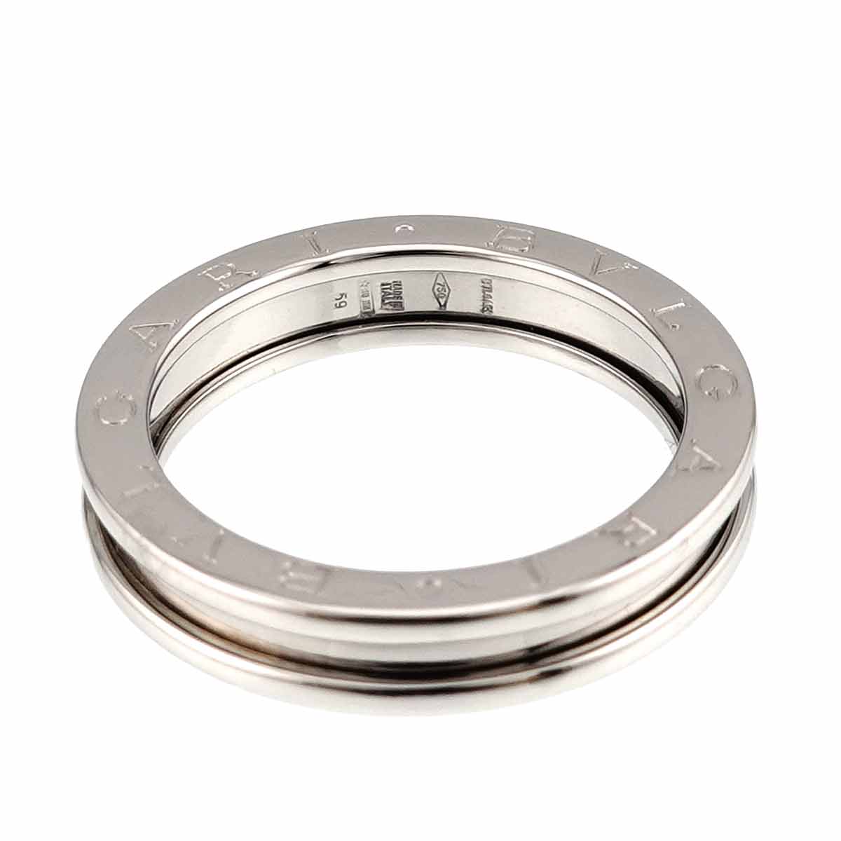 B-ZERO1 Ring 18K White Gold 750 Size59 8.75(US)