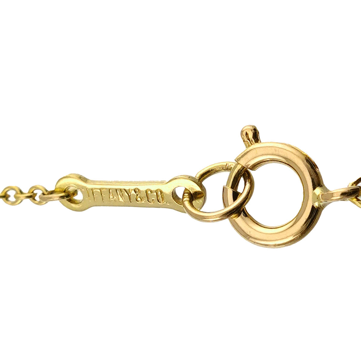 Bean Necklace 18K Yellow Gold 750