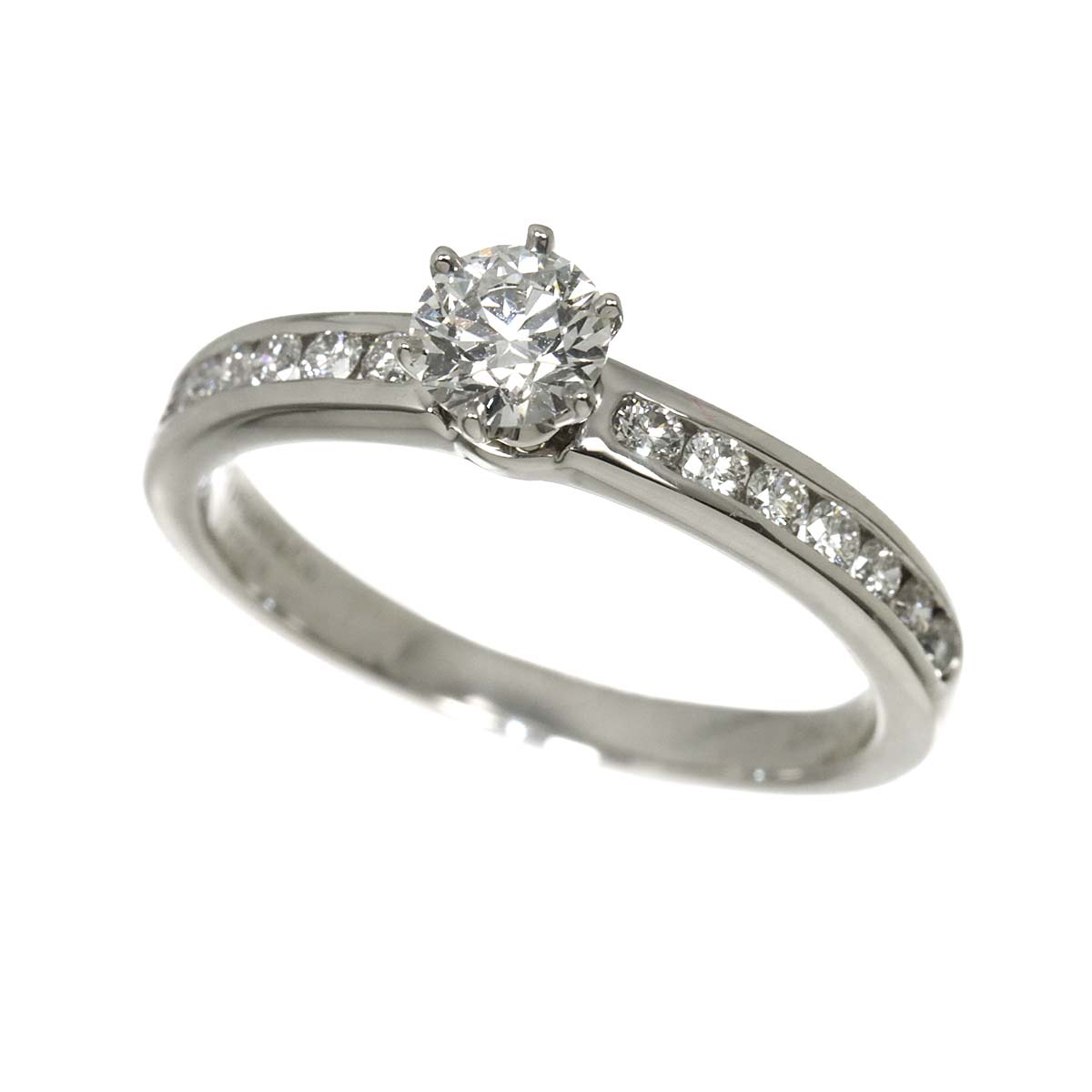 Diamond 0.32ct Ring Platinum Size5.25(US)
