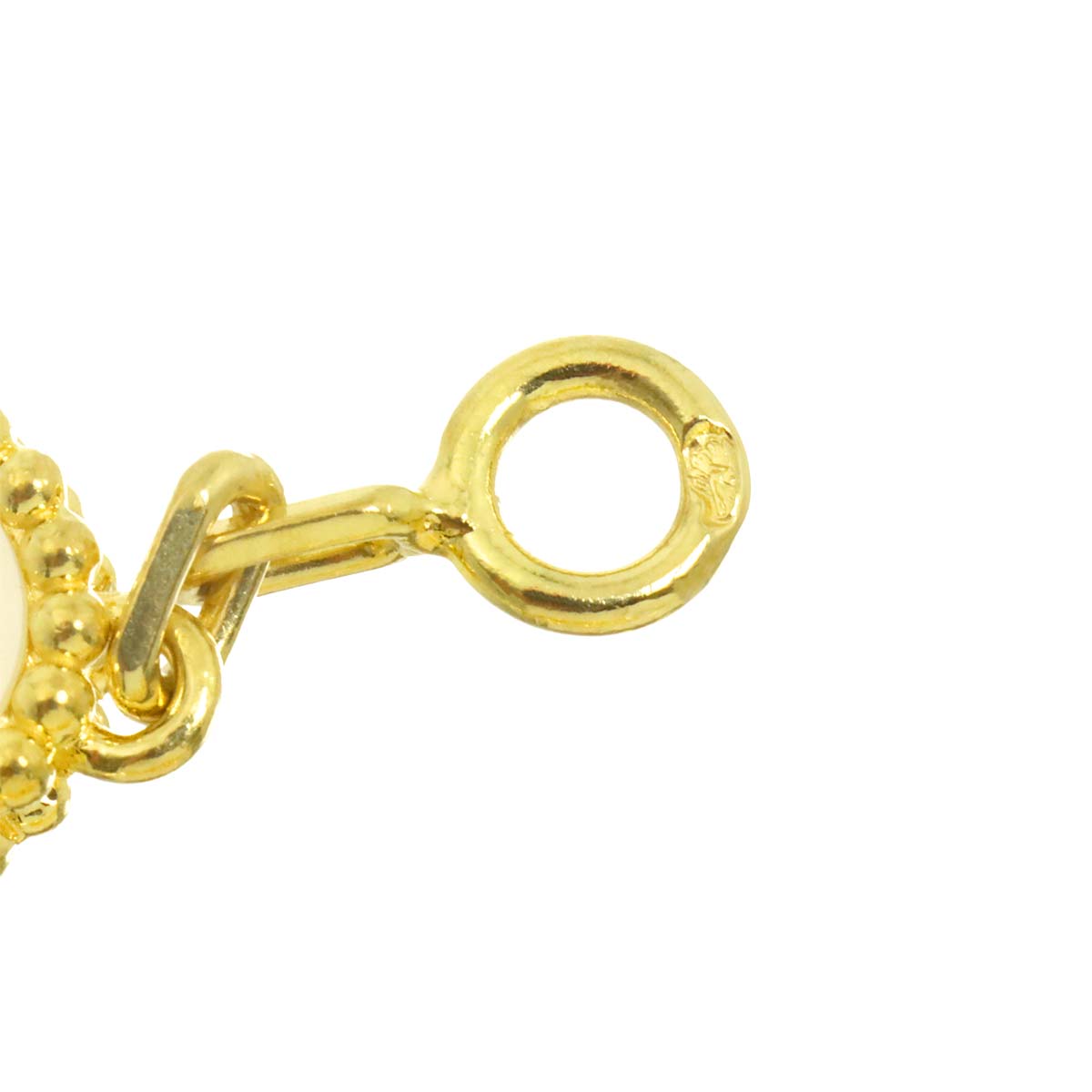 Vintage Alhambra 5P MOP Bracelet 18K YG 750