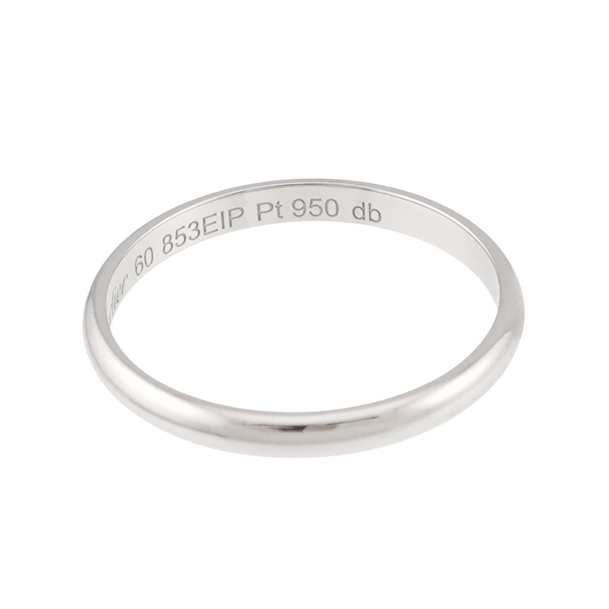 Classic Ring Platinum Size60 8.75-9(US)