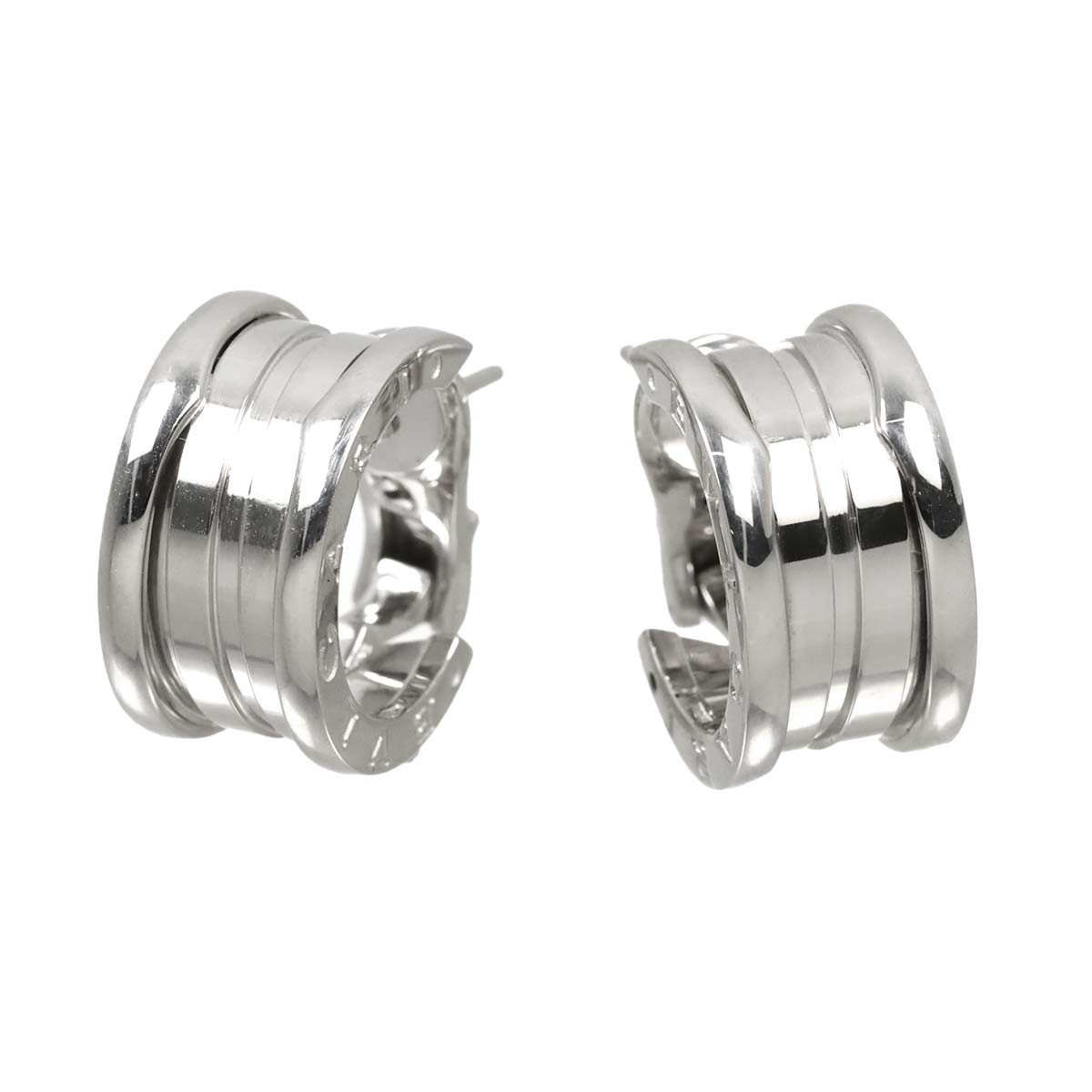 B-ZERO1 Earrings Pierced 18K White Gold 750