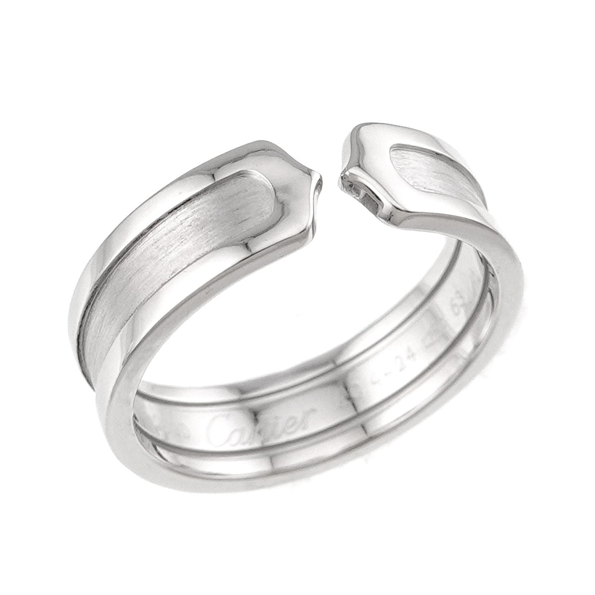 C2 SM Ring 18K White Gold 750 Size63 10-10.25(US)