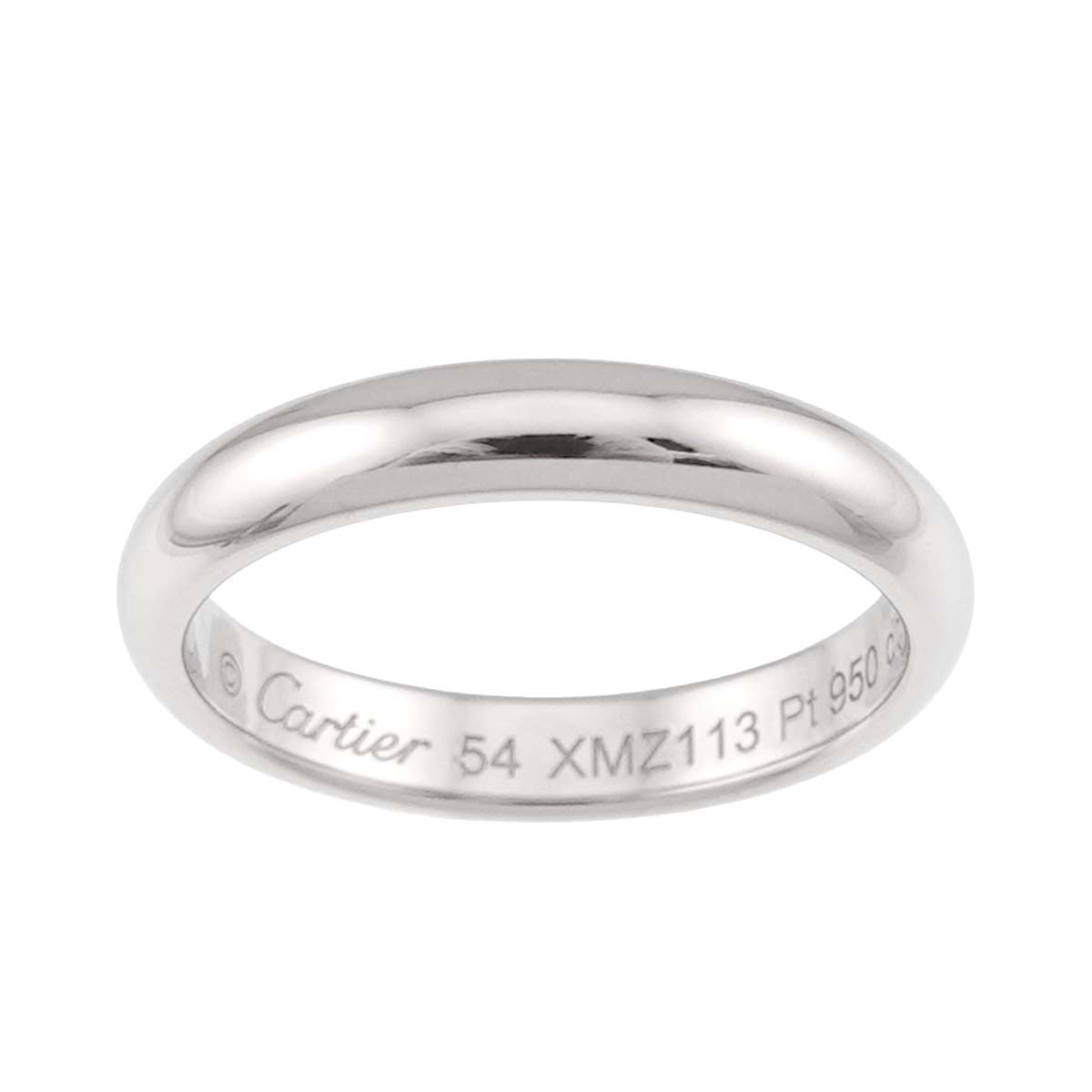 Classic Ring Platinum Size54 6.75(US)