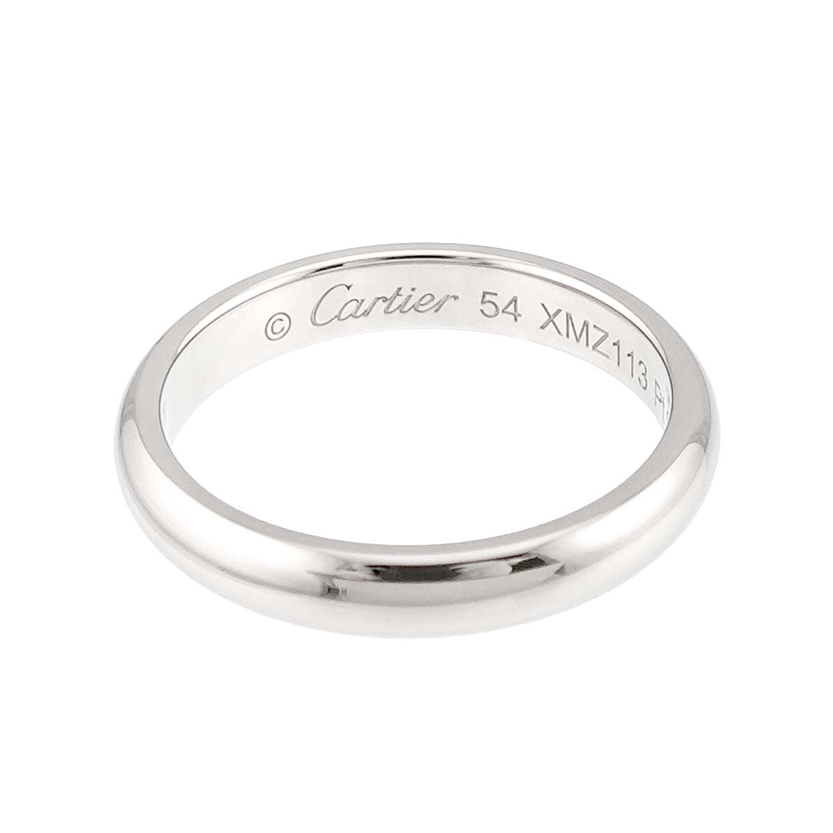 Classic Ring Platinum Size54 6.75(US)