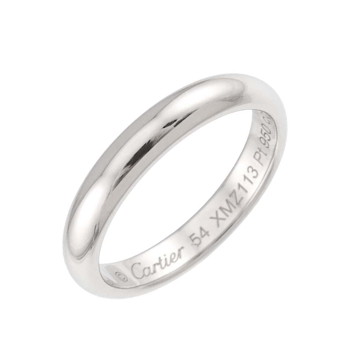 Classic Ring Platinum Size54 6.75(US)