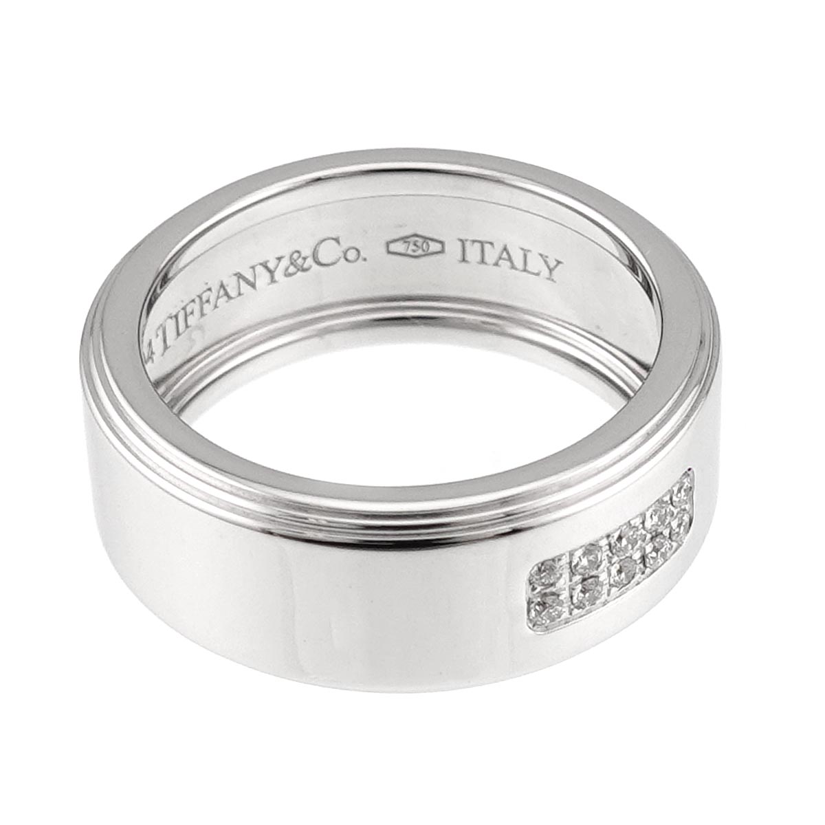 Century Diamond Ring 18K White Gold 750 size6-6.25(US)