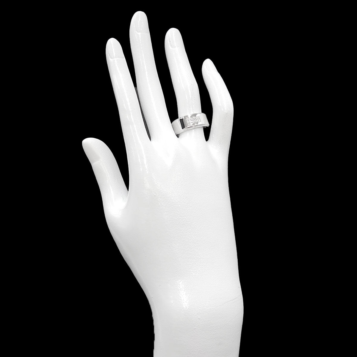 Century Diamond Ring 18K White Gold 750 size6-6.25(US)