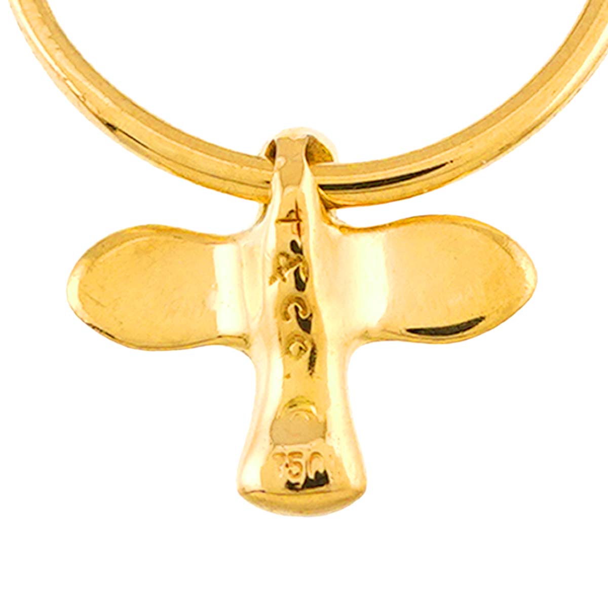 Bird Ring 18K YG 750 Size3.75-4(US)