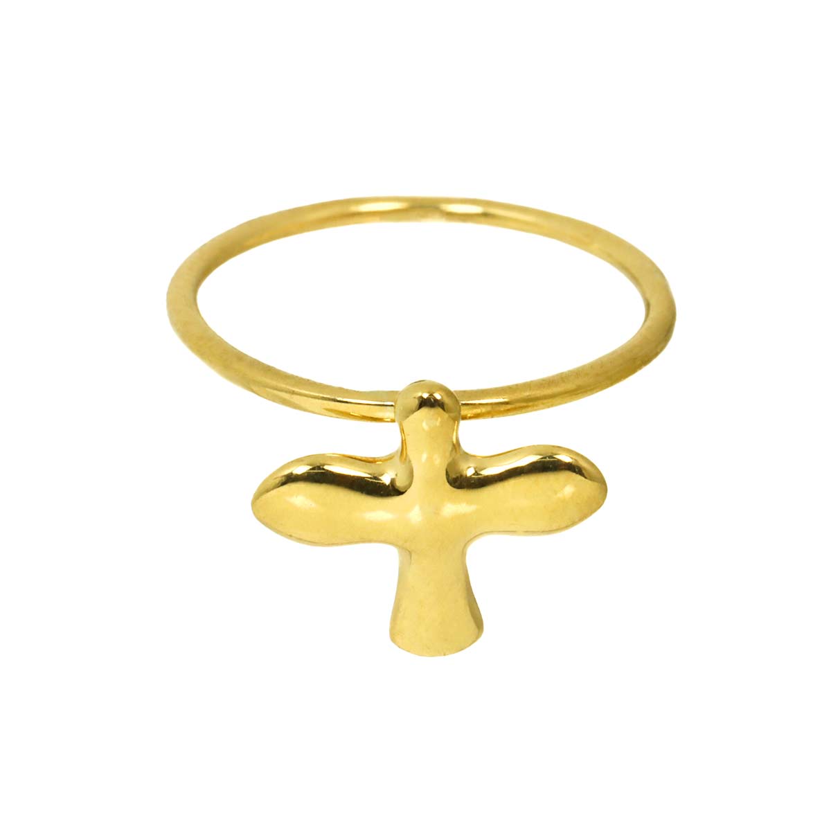 Bird Ring 18K YG 750 Size3.75-4(US)