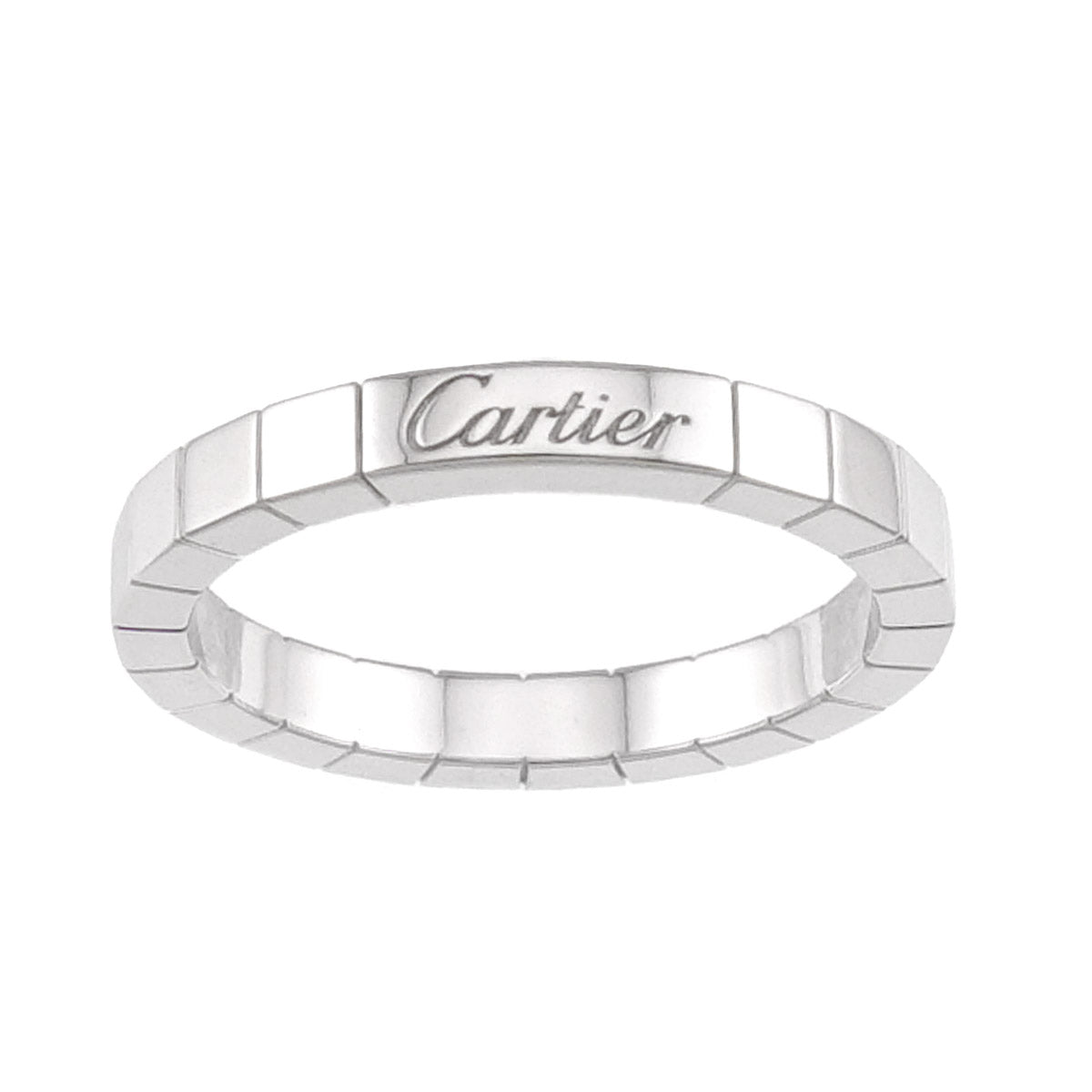 Laniere Ring 18K White Gold 750 Size61 9.5(US)