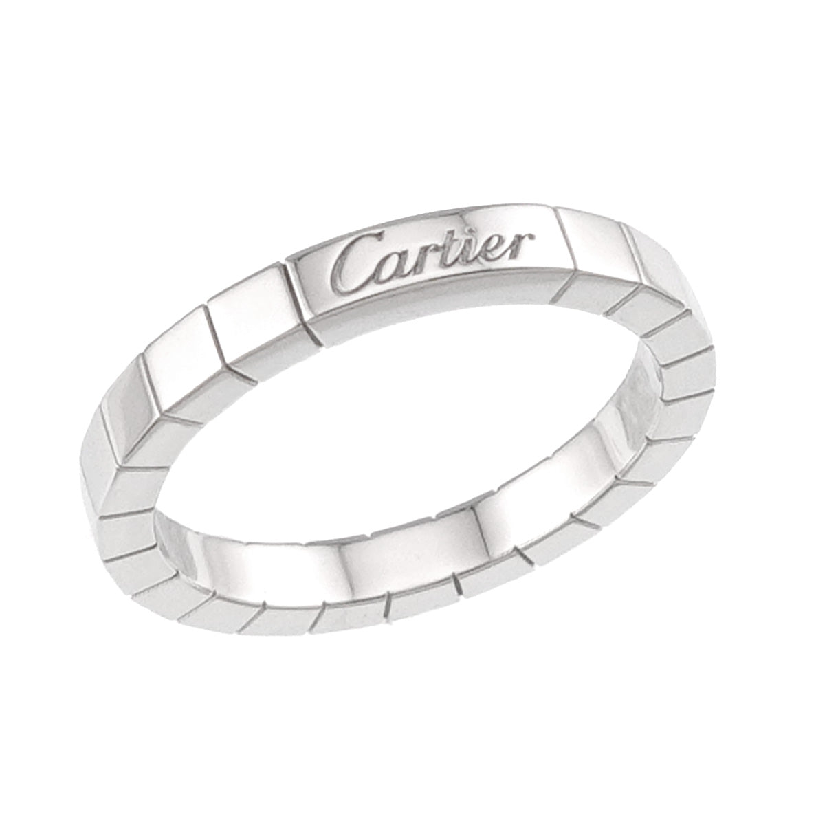 Laniere Ring 18K White Gold 750 Size61 9.5(US)