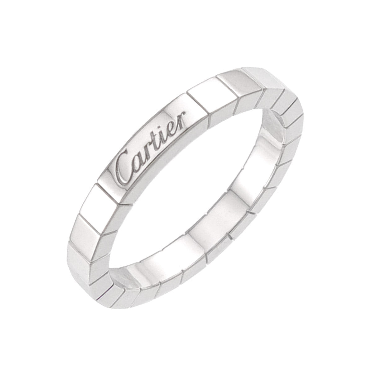 Laniere Ring 18K White Gold 750 Size61 9.5(US)