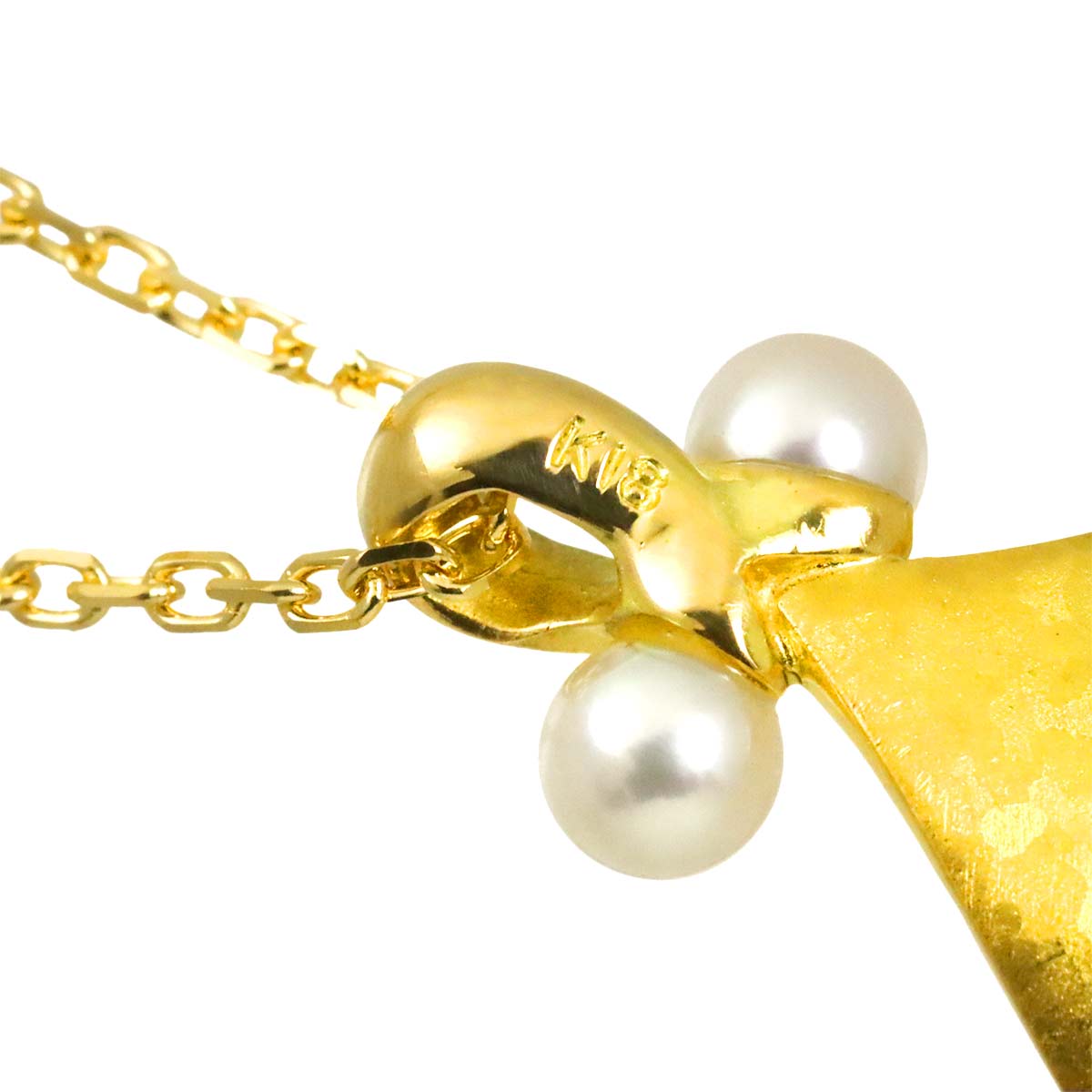 Baby Pearl 3.2mm Necklace 18K 22K YG 750 916