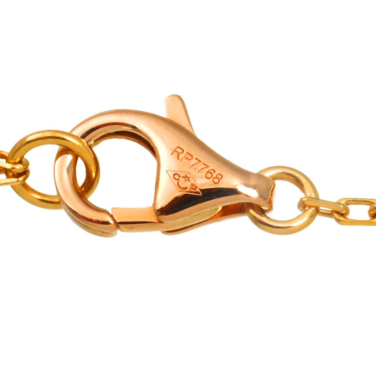 d Amour Sapphire Necklace 18K Pink Gold 750