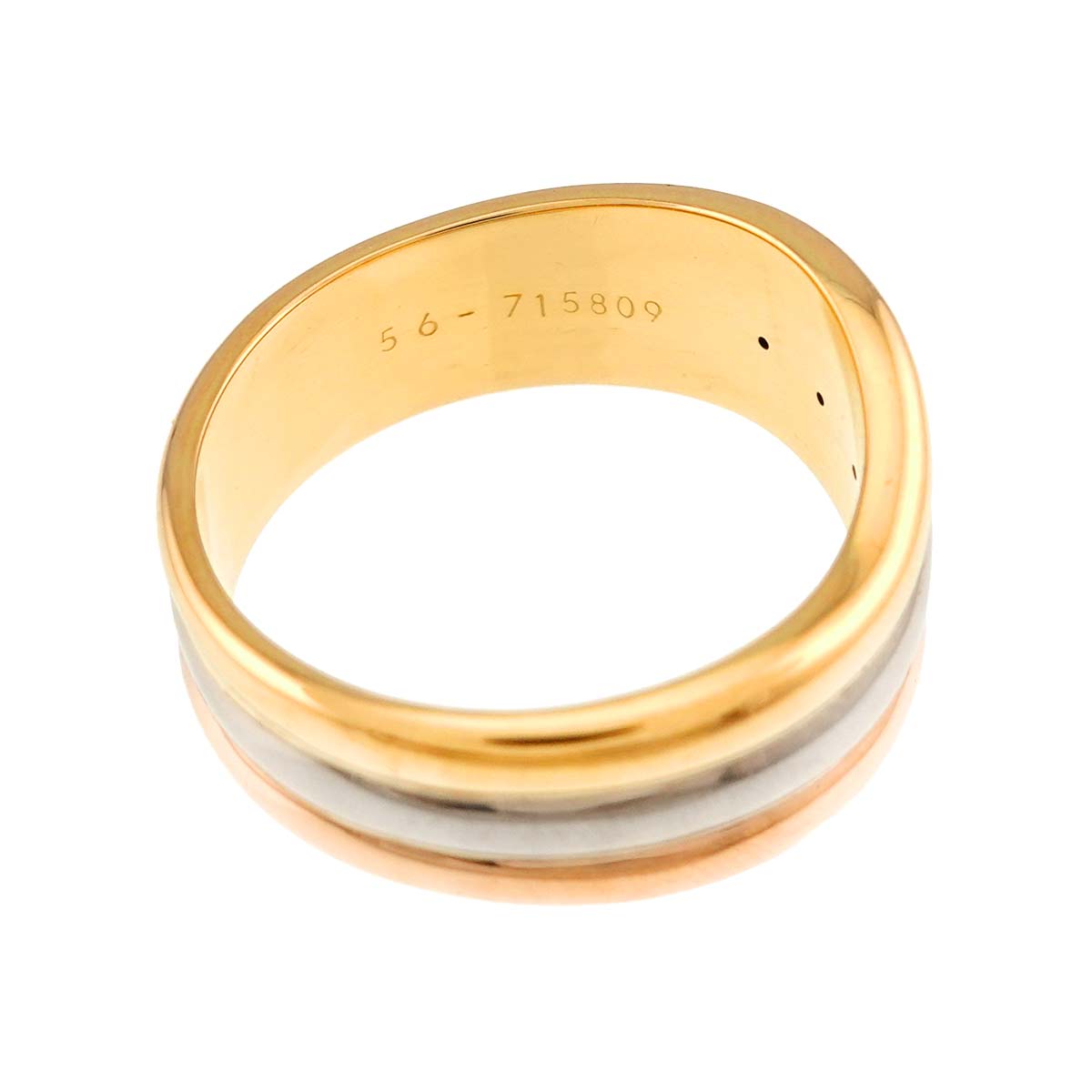 Love Me Ring 18K YG WG PG 750 size56 7.5(US)