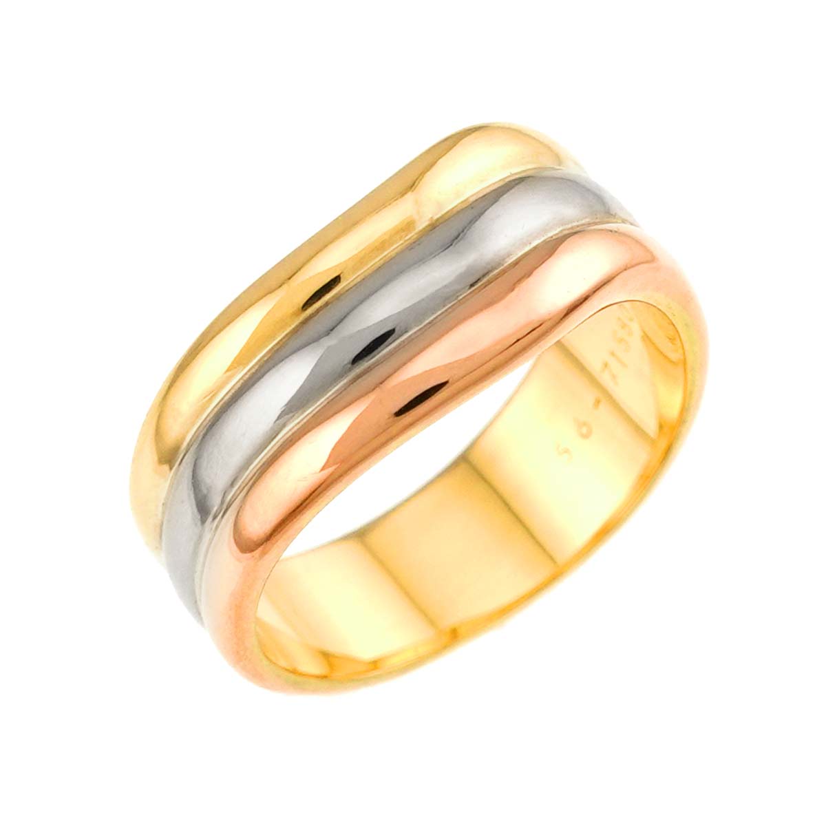 Love Me Ring 18K YG WG PG 750 size56 7.5(US)